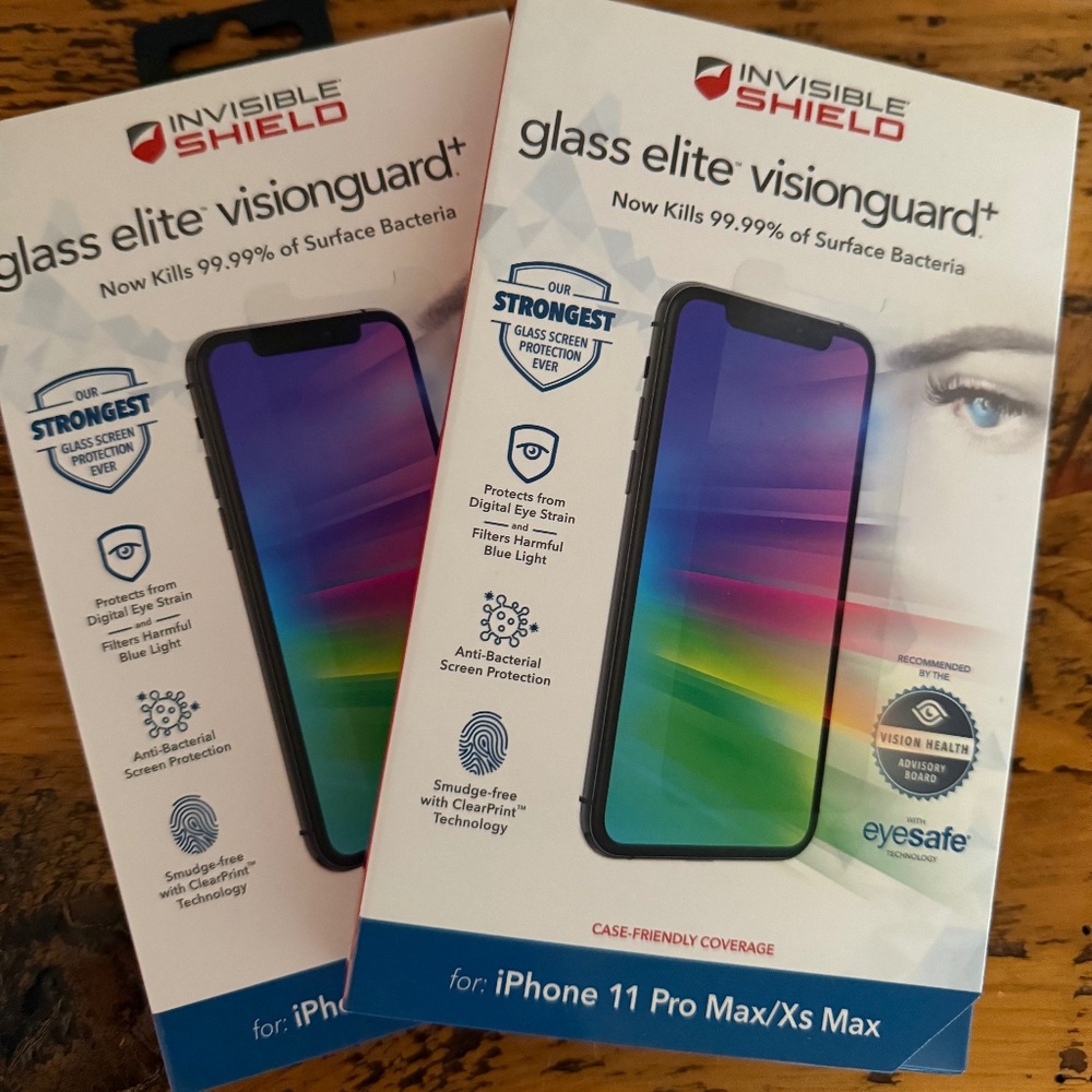 ZAGG INVISIBLE SHIELD for iPhone 11 PRO MAX. NEW IN BOX -$10 or 2/$15